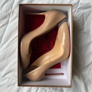 Christian Louboutin Corneille 100 Nude Pump